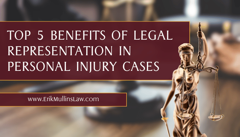 Top 5 Benefits of Legal Representation in Personal Injury Cases