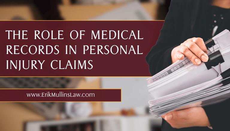 The Role of Medical Records in Personal Injury Claims