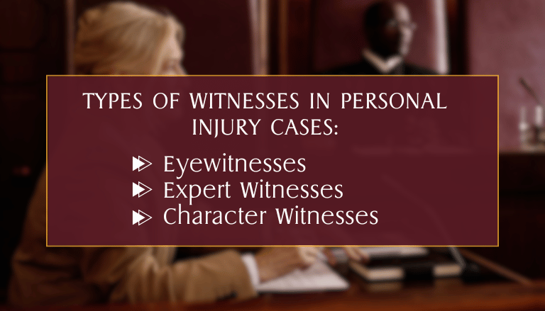 Types of Witnesses in Personal Injury Cases